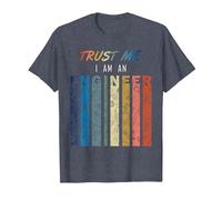Trust Me I Am An Engineer per Gli Ingegneri Maglietta, Uomo, Pervinca, 6XL