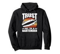 Trust Me I'm A Bartender Divertente Grafica Felpa con Cappuccio