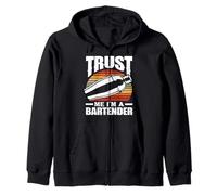 Trust Me I'm A Bartender Divertente Grafica Felpa con Cappuccio