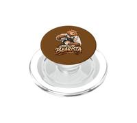 Trust Me, I'm a Bearista! Divertente orso Barista Design PopSockets PopGrip per MagSafe