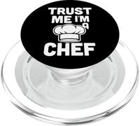 Trust Me I'm A Chef Cooking Humor Graphic PopSockets PopGrip per MagSafe