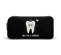 Trust Me I'm A Dentist, astuccio grande capiente, astuccio per penne e articoli di cancelleria, trousse per il trucco