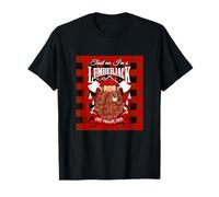 Trust Me I'm a Lumberjack Red Checked Pattern Design Graphic Maglietta