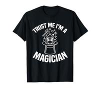 Trust Me I'm A Magician Magic Hat Wizard Trucchi magici Costum Maglietta