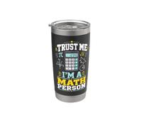 Trust Me Im A Math Person Calculatrice Professore Bicchiere termico in acciaio inox doppia parete