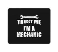 Trust Me I'm A Mechanic Tappetino Scrivania Durevoli Mouse Pad Lavabile Tappetino per Mouse for Laptop Casa Pc 25X30Cm