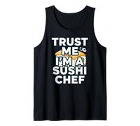 Trust Me Im A Sushi Chef Funny Japanese Food Cook Canotta