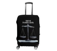 Trust Me I'm Almost A Lawyer, copertura per bagagli da viaggio, lavabile, antigraffio, protezione per valigie, Stile:, L