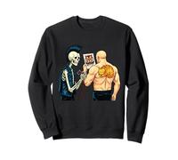 Trust Me I'm an Artist Skeleton Ginger Cat Meme Tatuaggio Divertente Felpa