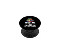 Trust Me Im An Engineer Funny Daying Engineering PopSockets PopGrip Adesivo