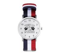 Trust Me I'm an Engineer orologio sportivo per uomo donna cinturino in nylon orologio da polso analogico al quarzo, Stile:, regular, Cinturino