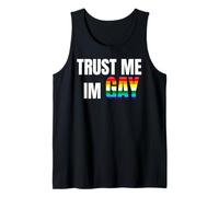 Trust Me I'm Gay Pride Statement Design Bold LGBTQ Ally Love Canotta