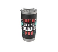 Trust Me I'm Information Security Analista dei dati Cybersecurity Bicchiere termico in acciaio inox doppia parete
