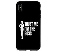 Trust Me I'm The Boss Dirigente Capo Divisione Custodia per iPhone XS Max
