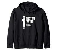 Trust Me I'm The Boss Dirigente Capo Divisione Felpa con Cappuccio
