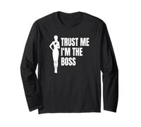 Trust Me I'm The Boss Dirigente Capo Divisione Maglia a Manica
