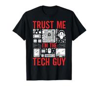 Trust Me I'm The Tech Guy Ingegnere informatico Software tecnico IT Maglietta