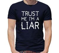 " Trust Me " ,I'M Un Bugiardo T-Shirt - Divertente - Joke - Sarcastico - Regalo