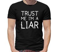 " Trust Me " ,I'M Un Bugiardo T-Shirt - Divertente - Joke - Sarcastico - Regalo