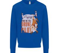 " Trust Me " I'M Un Drone Pilota Bambini Felpa Maglione