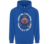 " Trust Me " I'M Un Secchione Nerd Graduate Brainy Bambini Felpa con Cappuccio
