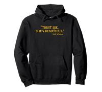 Trust Me She's Beautiful Irish Whisky Felpa con Cappuccio