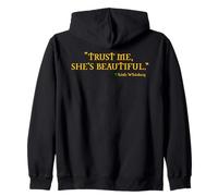 Trust Me She's Beautiful Irish Whisky Felpa con Cappuccio