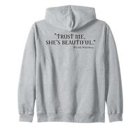 Trust Me She's Beautiful Irish Whisky Felpa con Cappuccio