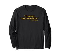 Trust Me She's Beautiful Irish Whisky Maglia a Manica