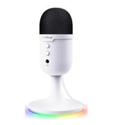 Trust Microfono da tavolo GXT 234P Yunix Bianco con USB e Condensatore