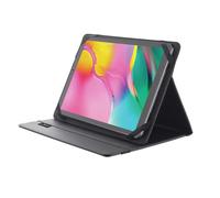 Trust Mobile Primo Custodia Folio Riciclata per Tablet da 10 Pollici, Cover Protettiva Universale con Funzione di Supporto - Nero