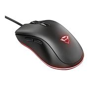 Trust Mouse Gaming GXT 930 Jacx, Illuminazione LED RGB Integrale, USB Plug & Play, con Filo, 6400 DPI, 6 Pulsanti Programmabili, Ergonomico, per PC/Computer/Mac, Nero