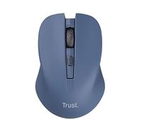 Trust Mydo Mouse Wireless Silenzioso, 82% Plastica Riciclata, 1000-1800 DPI, Mic