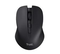 Trust Mydo Mouse Wireless Silenzioso, 82% Plastica Riciclata, 1000-1800 DPI, Microricevitore USB, RF 2.4GHz, per Mano Sinistra e Destra, Mouse Senza Fili per PC, Computer, Laptop, Mac - Nero