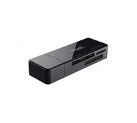 Trust NANGA lettore di schede USB 3.2 Gen 1 (3.1 Gen 1) Type-A Nero