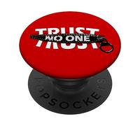Trust No One Graphic Tees - Cool Motivational Graphic Quotes PopSockets PopGrip Adesivo