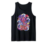 Trust No One Japanese Ukiyo-e Theater Mask Tradimento Pugnale Canotta