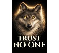Trust No One: Wolf Notebook for Independent Minds: Minimalist Journal for Strong, Self-Reliant Thinkers