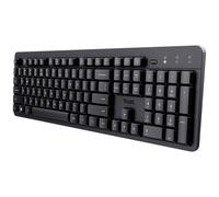 TRUST - Ody II tastiera Ufficio RF Wireless QWERTZ Tedesco Nero - SPEDIZIONE GRATUITA