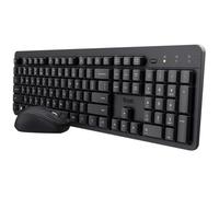 Trust Ody II kit tastiera QWERTY italiana e mouse wireless 1600 DPI nero