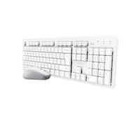 Trust ODY II Layout spagnolo QWERTY Set tastiera e mouse Senza fili Bianco