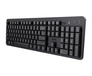 Trust Ody II tastiera da scrivania RF senza fili QWERTY Nordica Nera - Nouvo