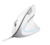 TRUST OPTICAL MOUSE VERTO WHITE 1600DPI USB ERGONOMICO CON IMPUGNATURA VERTICALE
