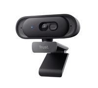 Trust Ovala 2K QHD Webcam PC con Microfono y Filtro Privacy, 75°Angolo di Vision