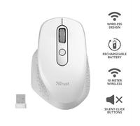 Trust Ozaa mouse RF Wireless Ottico 2400 DPI Mano destra