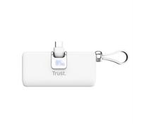 Trust - Pacto 5000 Pd Pocket Powerbank-white Trust