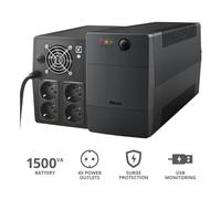 TRUST PAXXON 1500VA MANAGEMENT UPS 23505