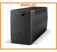 Trust Gruppo di Continuità Paxxon 800VA (480W) – 2 prese – Con batteria e protezione – Nero
