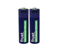 Trust Batterie ricaricabili AA 1700 mAh con porta USB‑C integrata – 2 pezzi