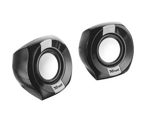 Trust Polo Set Altoparlanti 2.0 da 8 W e Alimentazione USB, Nero
